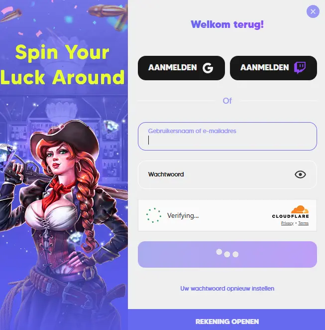 Mr West Casino Login